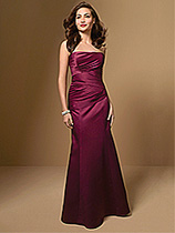 fall colors inexpensive bridesmaid dress